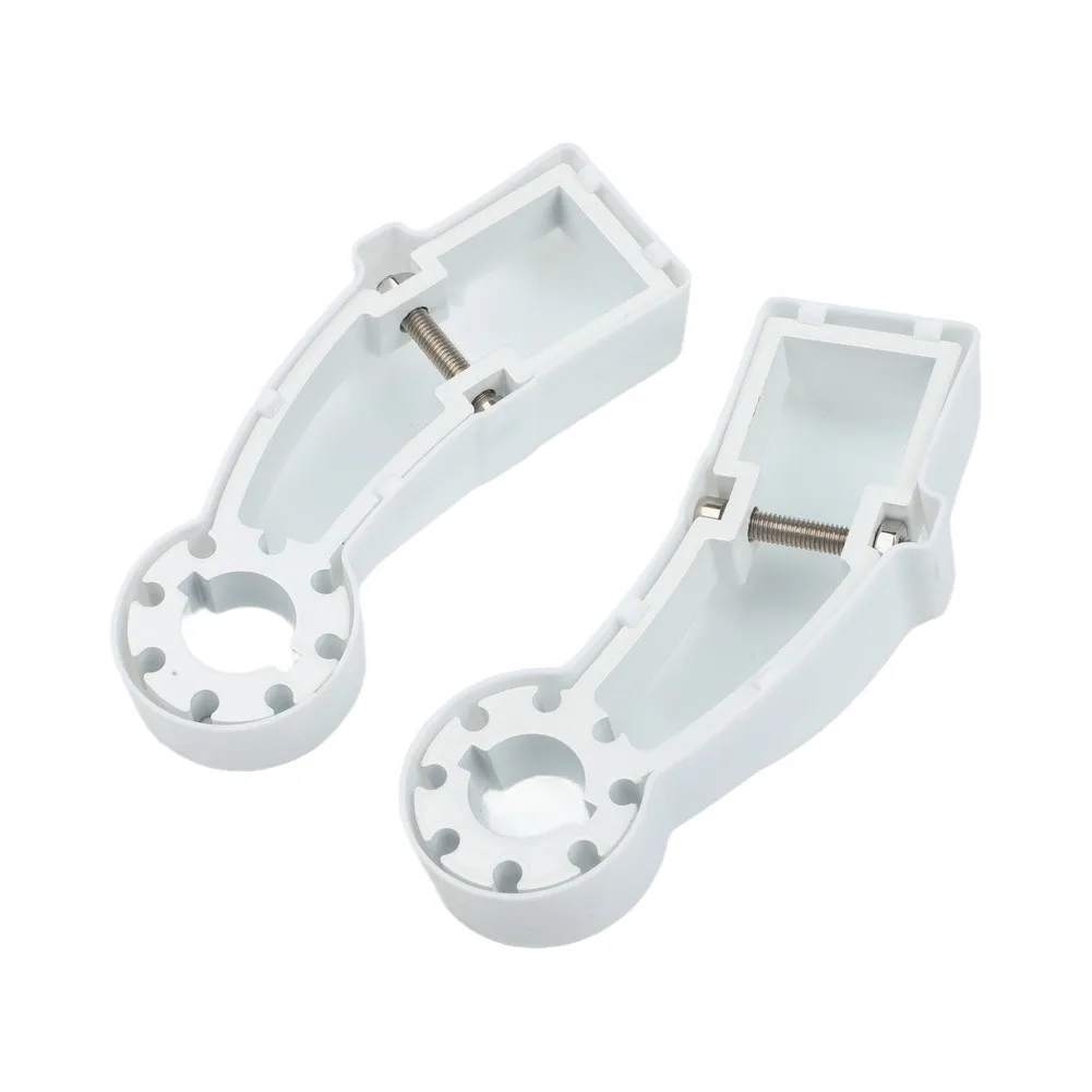Aluminum Alloy Awning Brackets with Lids for 40mm Square Tube Retractable Awning Support and Tube Mounting System