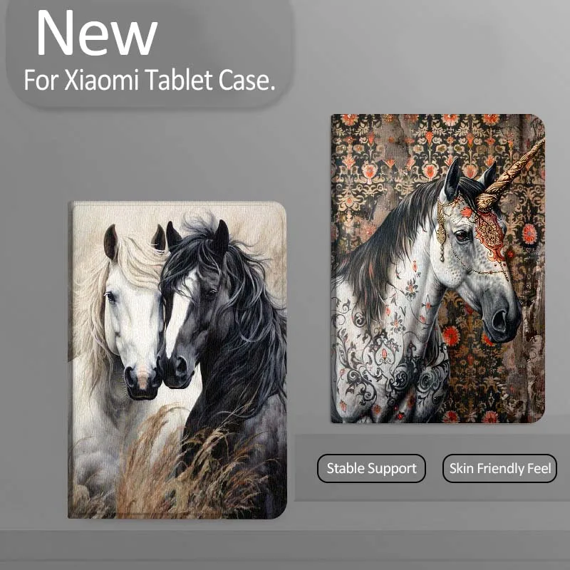 

Cartoon Anime Horse For Xiaomi Redmi Mi Pad 4 5 6 7 8 K SE Mini Pro Plus Max 10.1 11.2 inch Tablet Case