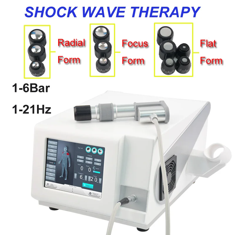 Portable Pneumatic Shock Wave Therapy Machine Cellulite Reduction & Weight Loss Physiotherapy Device