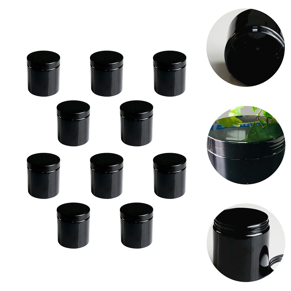 10Pcs Pet Packaging Bottles 500ml Leak Proof Containers Storage Jars for Cream Lotion Makeup Cream Jar