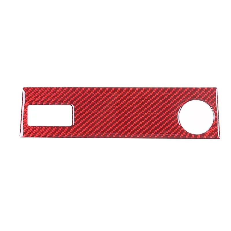 For BMW X1 U11 2023-2024 Car Central Control Charging Port Panel Sticker Soft Carbon Fiber Interior Accessories RHD 5