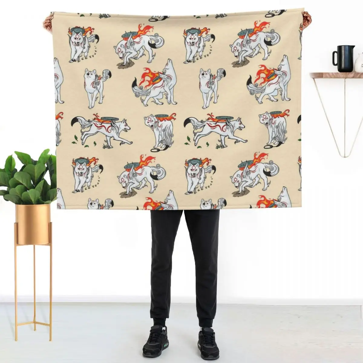 Origin of All That is Good Throw Blanket Hair Hairy Summer Beddings Moving Single Blankets