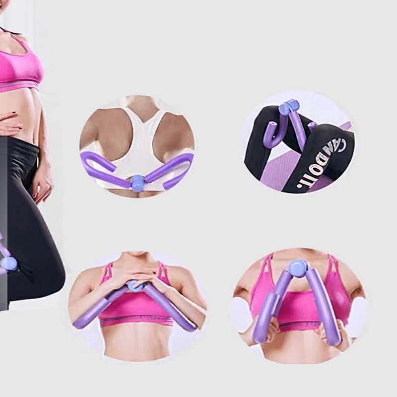 Home multi-functional pelvic floor muscle trainer leg yoga fitness slimming leg clamp leg device