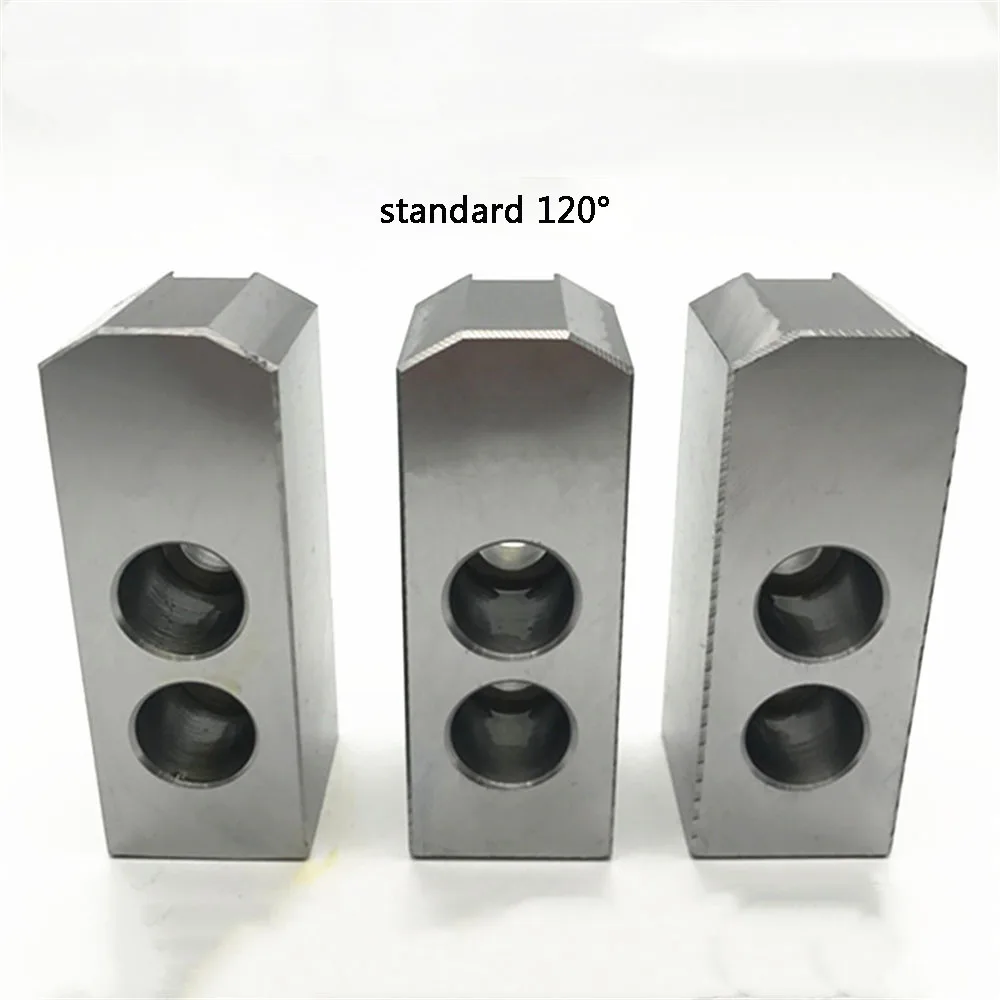 8 10 12 inch 120 Degree Standard Hollow Soft Jaw for CNC Lathe Holder Cutting Tool Machining