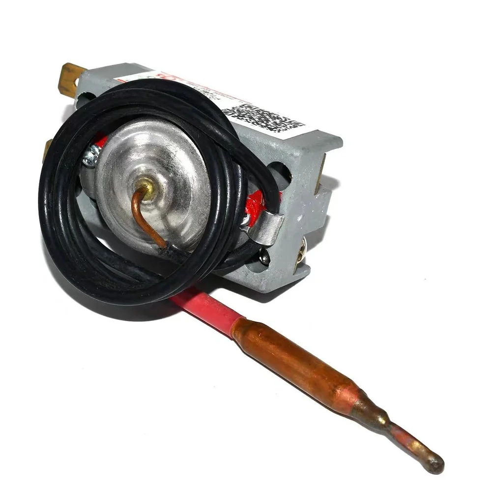 20A 250V Water Heater Thermostat Control Switch High-Temperature Limit-Protection Controller For Durable Metal Probe Parts