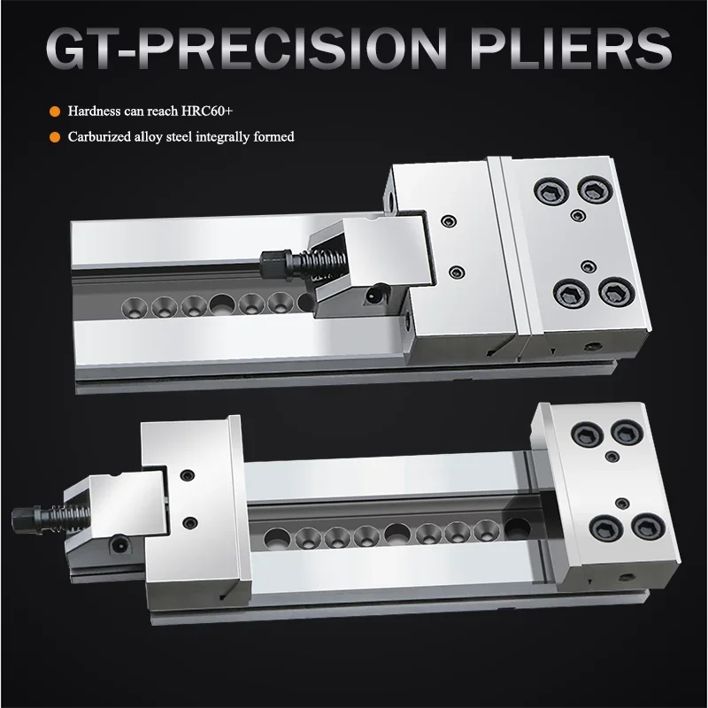 Precision Bench Vise Work Bench 4 Inch Clamp Machine Large Opening Fixture Apply to Various CNC Equipment Machining  Center