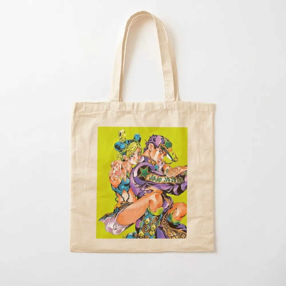 Cool art of -%[?jojos?]%- adventures -%[? bizarres?]%- film Tote Bag Canvas bag Shopper Canvas shoulder bag Canvas Tote