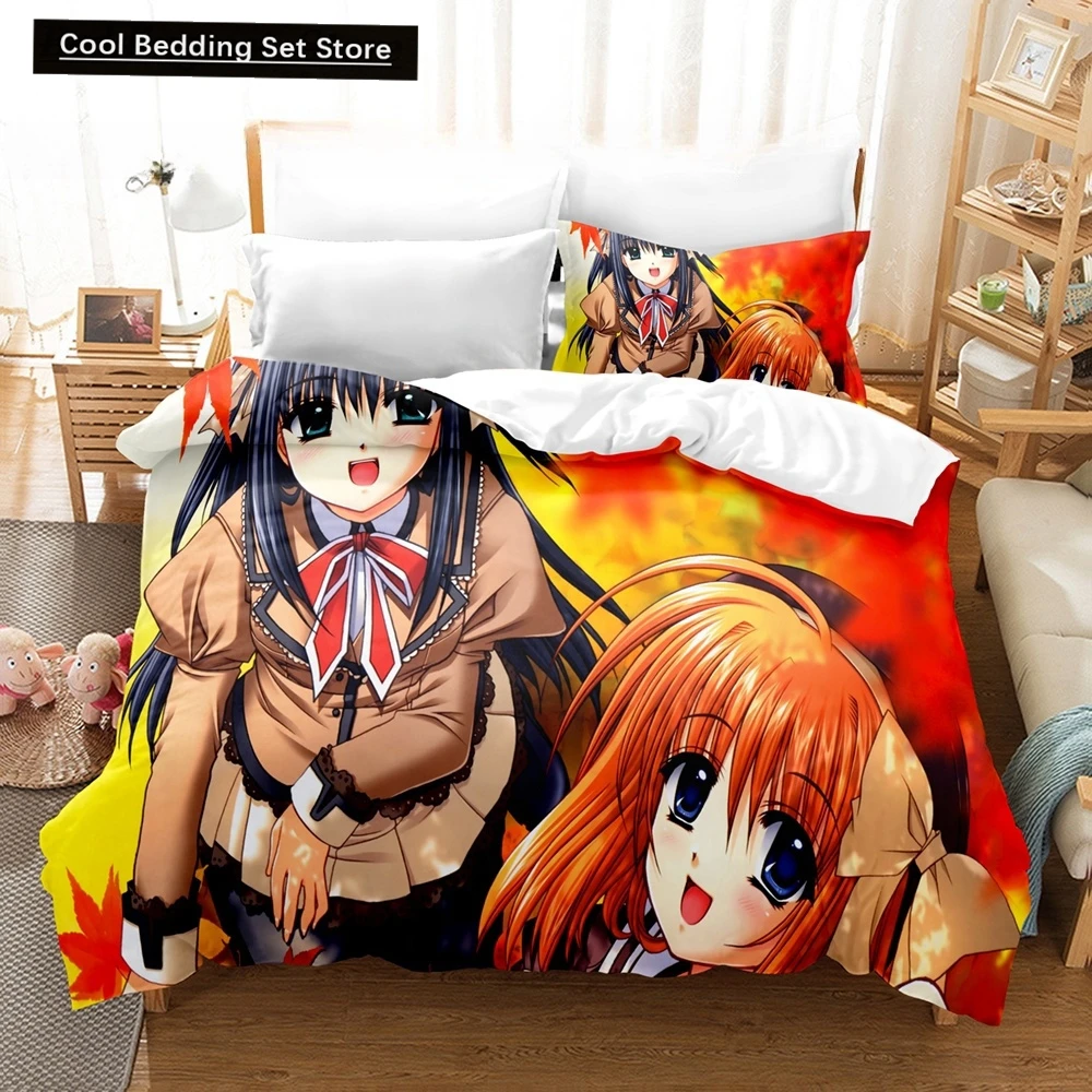 New 3D Priningt Kawaii Girls Yae Sakura (Shuffle!) Bedding Set Cartoon Anime three-piece set Adult Kid Bedroom Duvetcover Sets