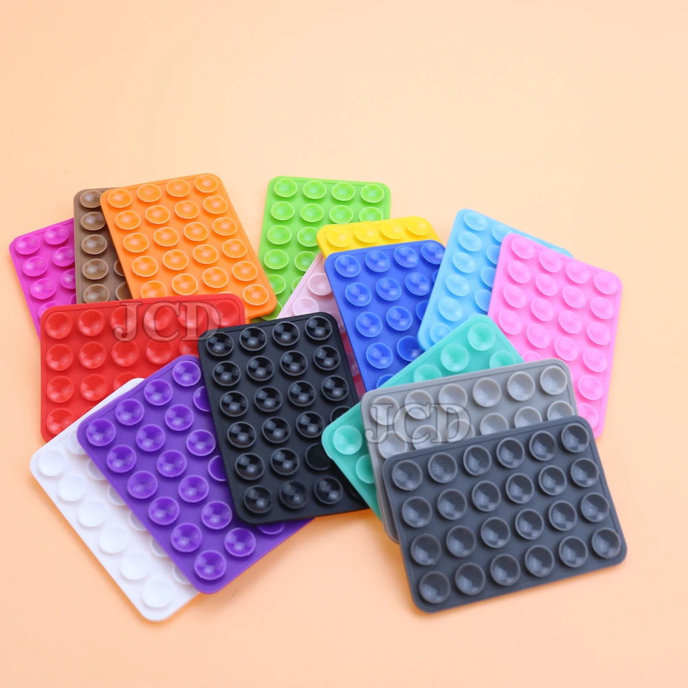 Силиконовая присоска для крепления мобильного телефона, двухсторонняя фиксированная накладка, автомобильный кронштейн, чехол для телефона, универсальная противоскользящая присоска