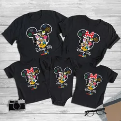 Disney-Camiseta de viaje a juego para la familia, ropa familiar para vacaciones, madre, padre y niño, 2024