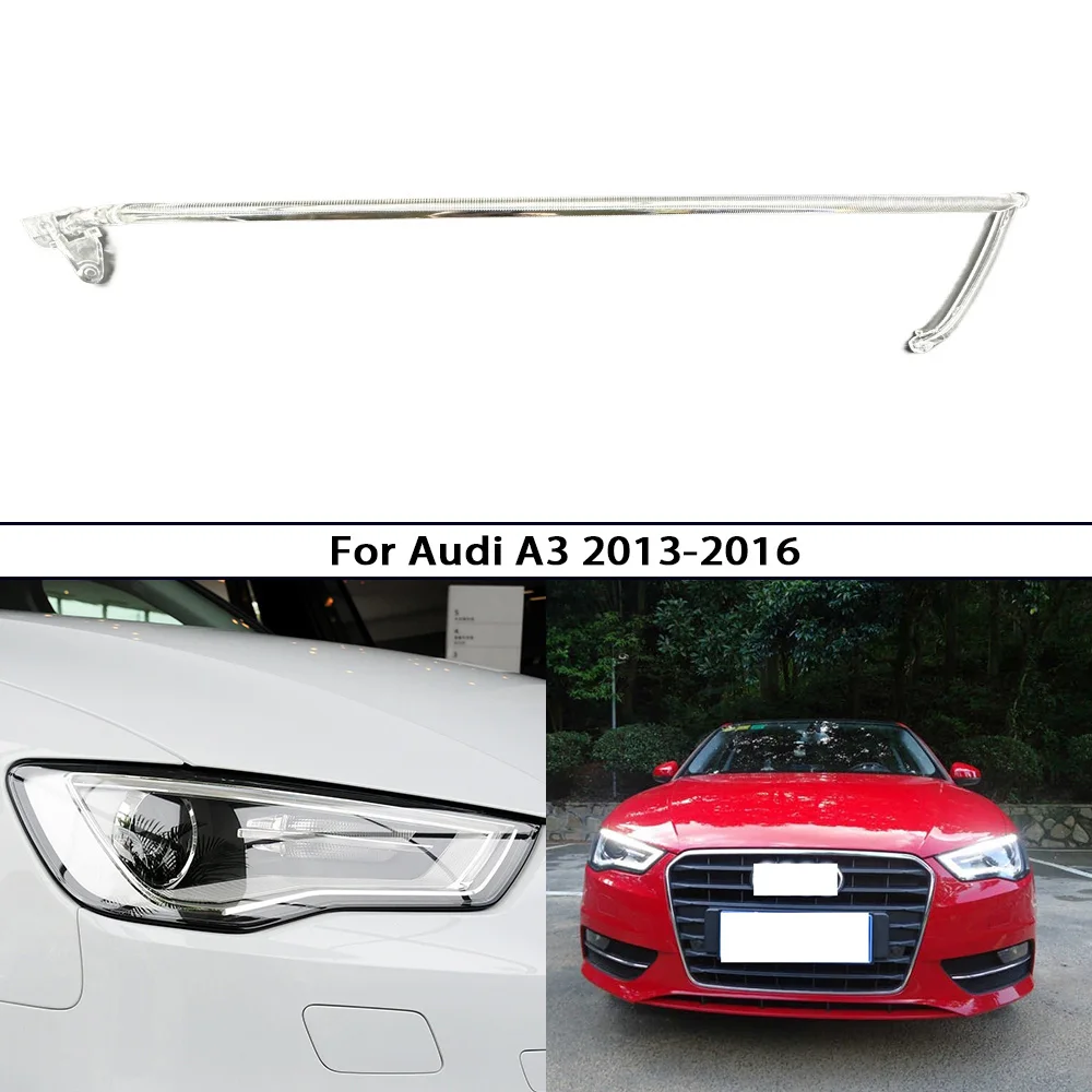 

For Audi A3 RS3 2013-2016 Car Accessories Daytime Running Lights Guide Plate Headlight Tube Light Bar Strip