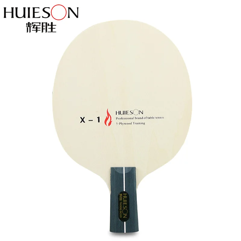 Huieson Hybrid Carbon Table Tennis Racket Pingpong Paddle V-1 X-3 Blade For Loop Killing Player