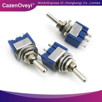 シングルロッカートグルスイッチ、MTS-102、3フィート、2ギア、5個