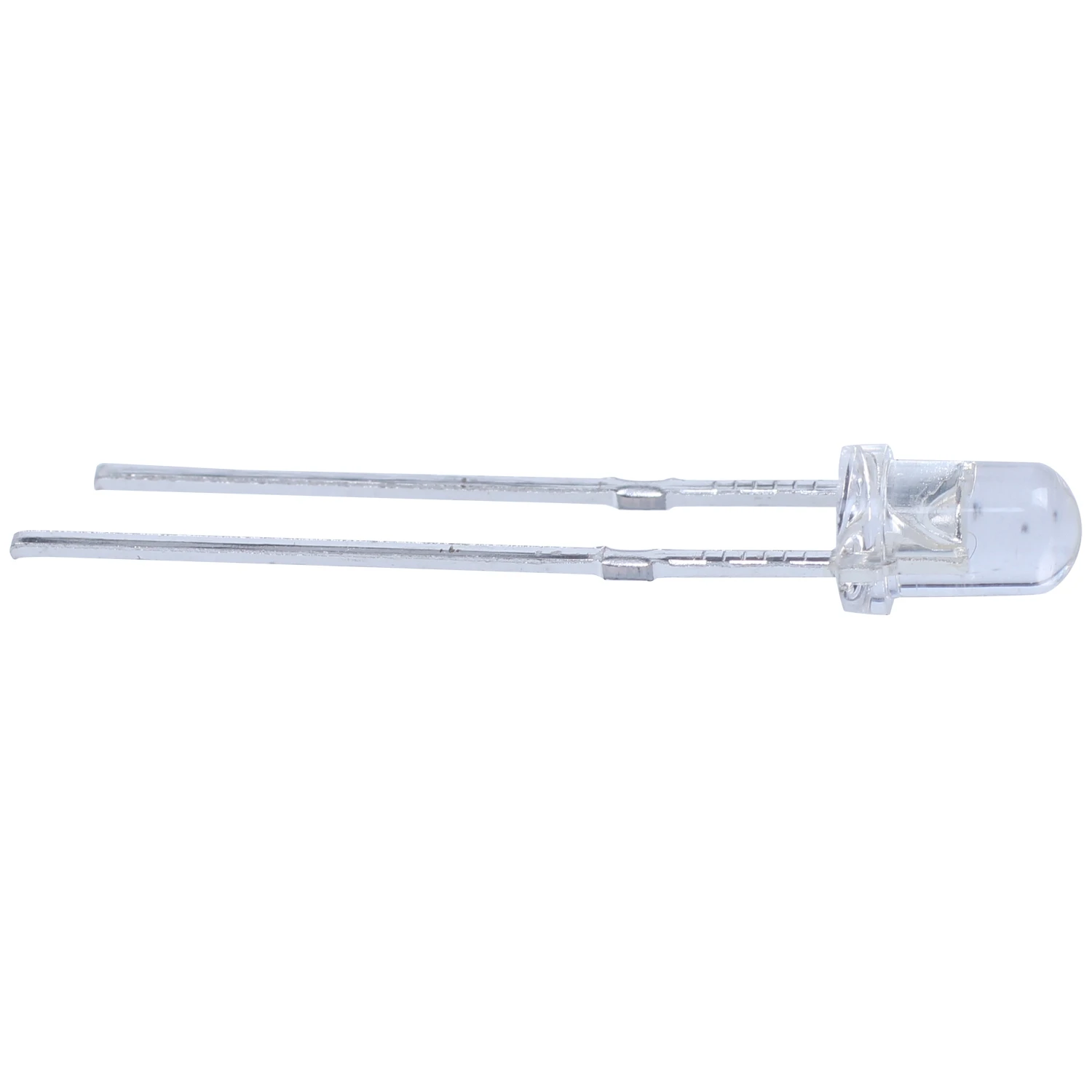 SCLS 40 Pieces 3mm White LED Lamp Light Emitting Diode DC 2.5V-3V