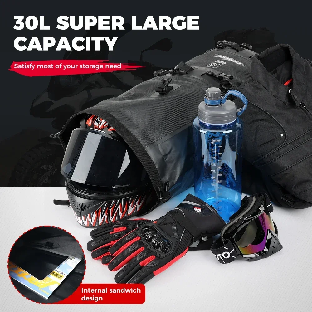 Motorcycle Bumpers Bag Tail Waterproof Tools Storage Bag For BMW R1250GS R1200GS Adventure F850GS F750GS Motorcycle accessories