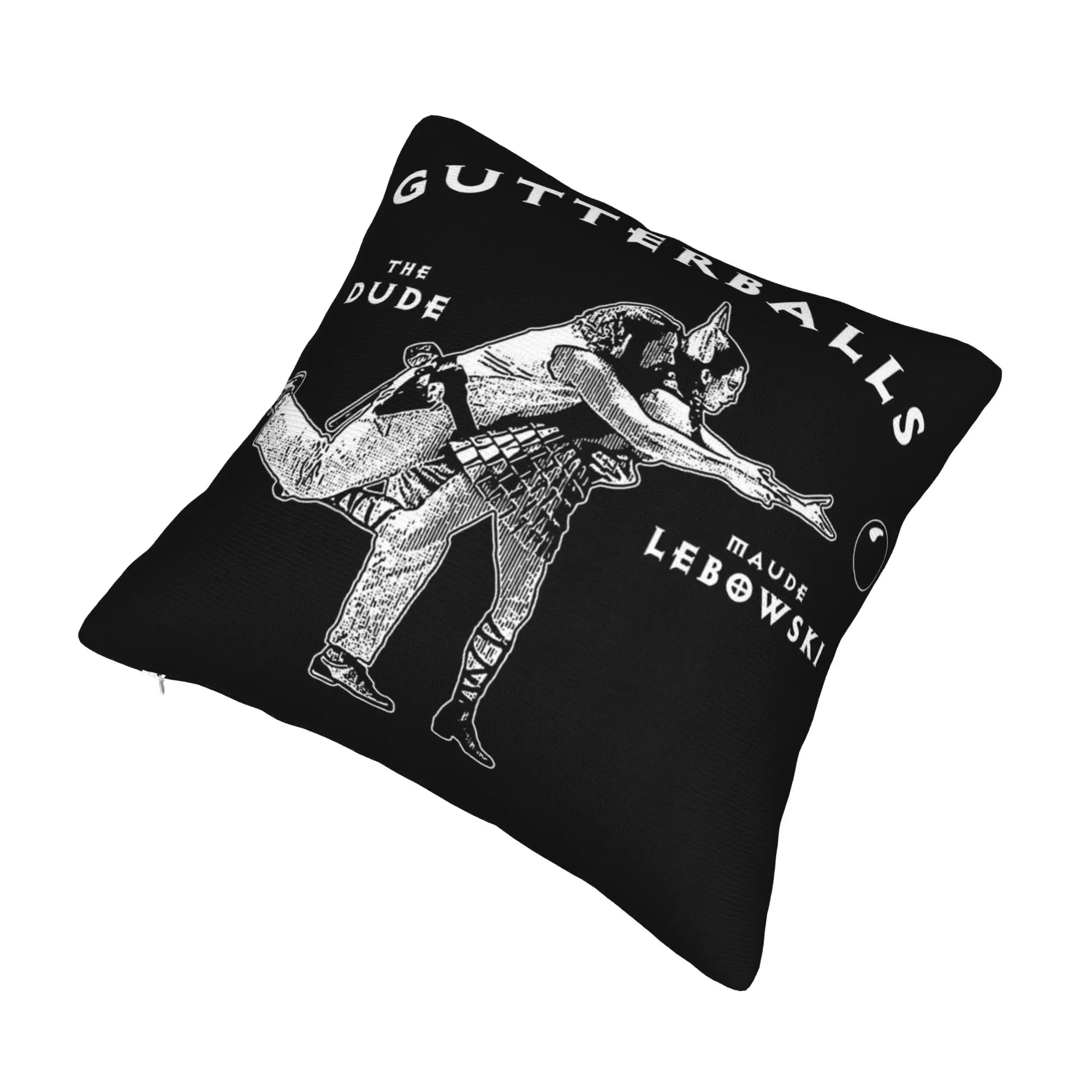 Gutterballs The Dude Maude The Big Lebowski Pillowcase Soft Cushion Cover Throw Pillow Case Cover Home Zipper 40*40cm