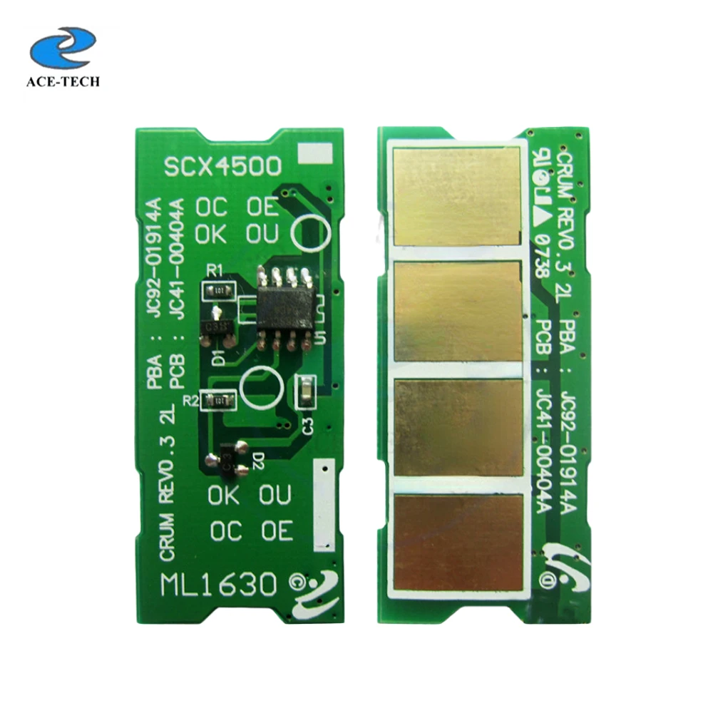 ML-D1630A رقاقة إعادة ضبط خرطوشة الحبر المتوافقة مع سامسونج ML1630 1631 SCX 4500 SCX 4501K إعادة تعيين طابعة الليزر