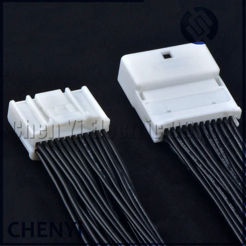 Imagen 2 del producto Conector de host de navegación de Audio automotriz de 24 pines enchufe de arnés de cables 1473413 -1 1376103 -1 1318917 -1 Para Toyota Nissan Buick