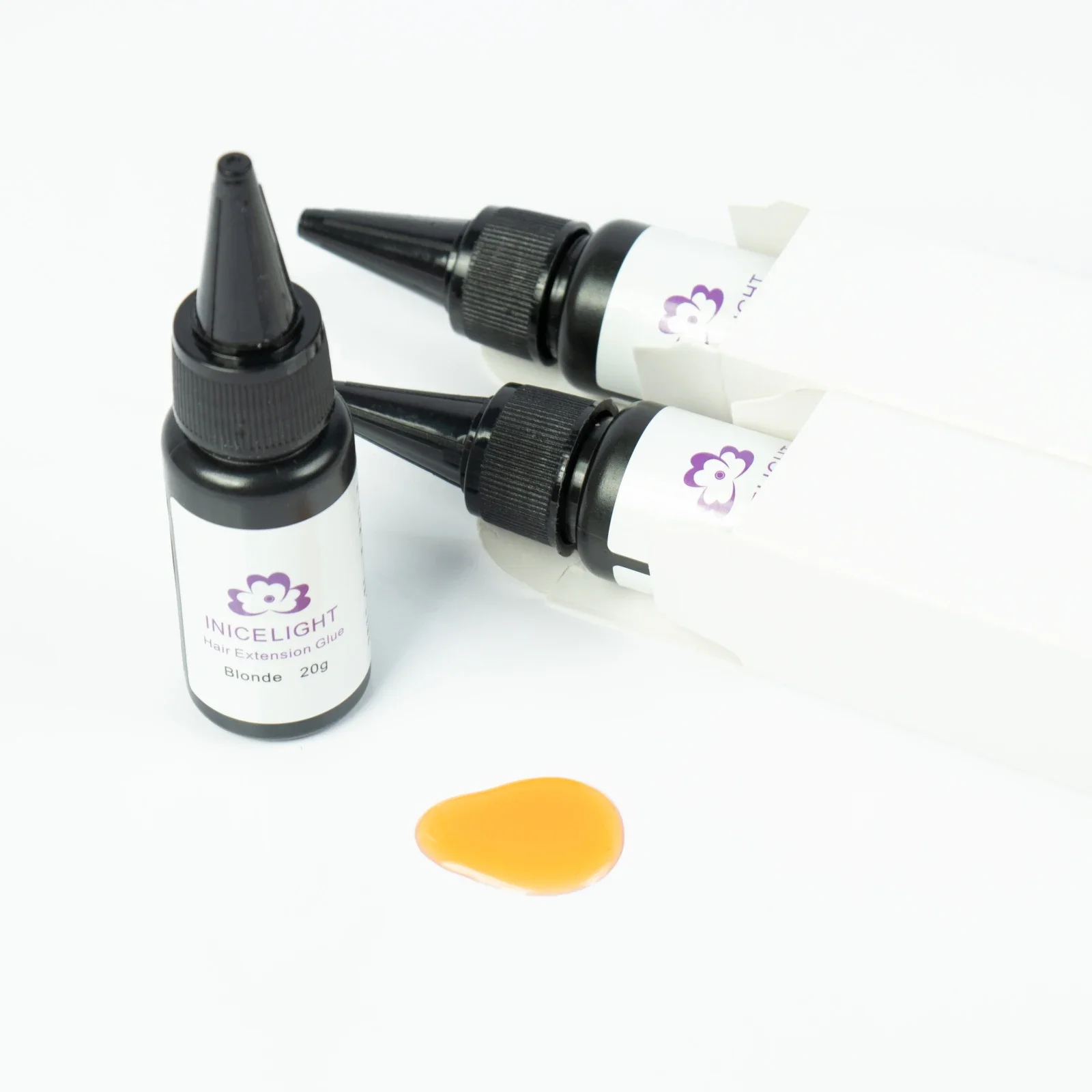 2pcs extensor de cabelo cola uv lâmpada uv extensor de cabelo