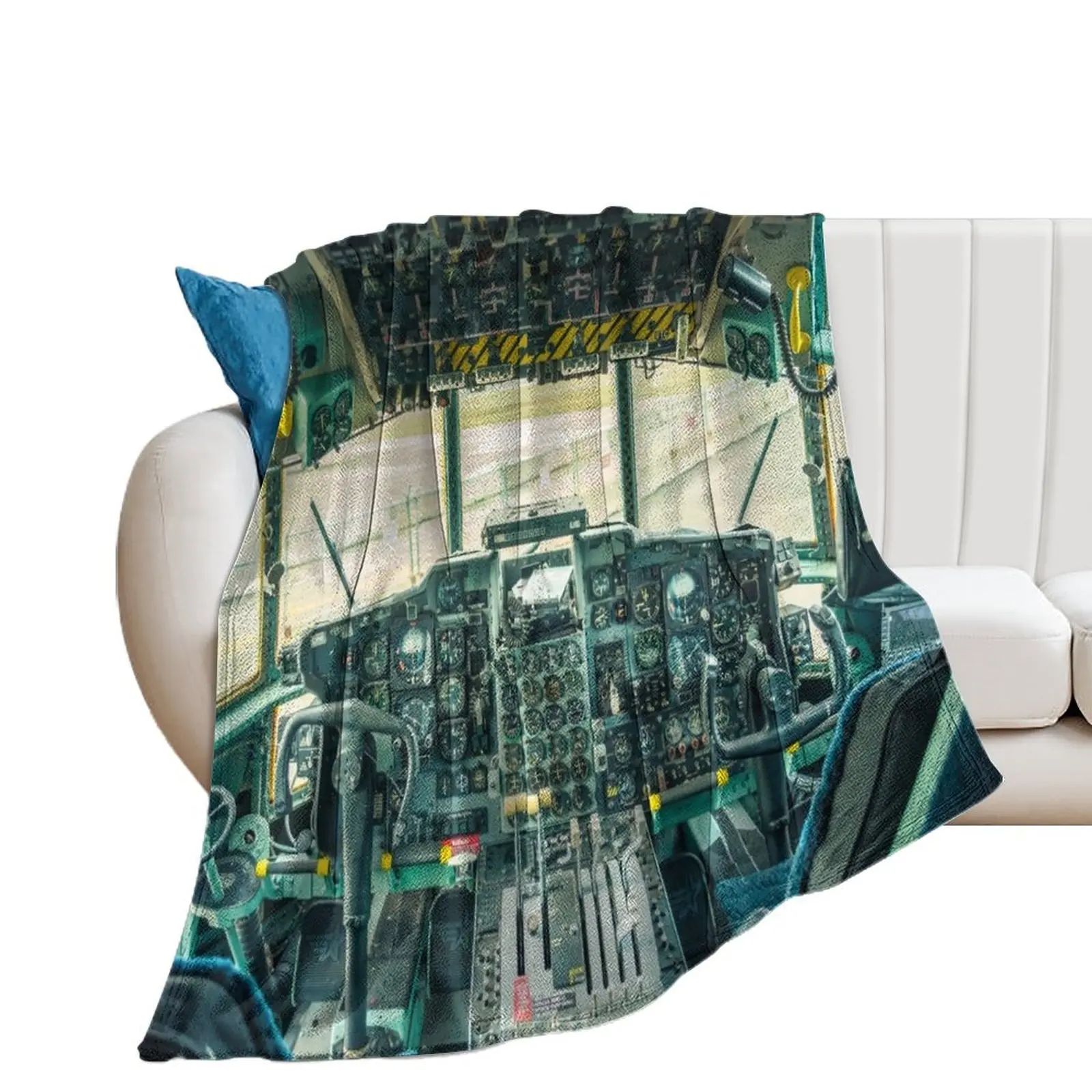 C 130 Hercules Throw Blanket christmas gifts Quilt Blankets