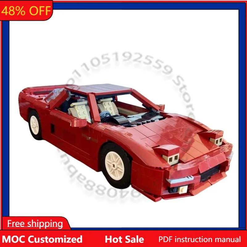 

975 PCS Speed Hypercar Acura NSX MOC Customize Modular Building Block Educational Simple Model Brick DIY Boys Toy Christmas Gift