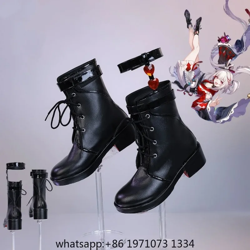 Honkai Star Rail Sparxie Cosplay Game Shoes Accessories Props Anime Sparxie Halloween for Men Woman Costume Matching Shoes