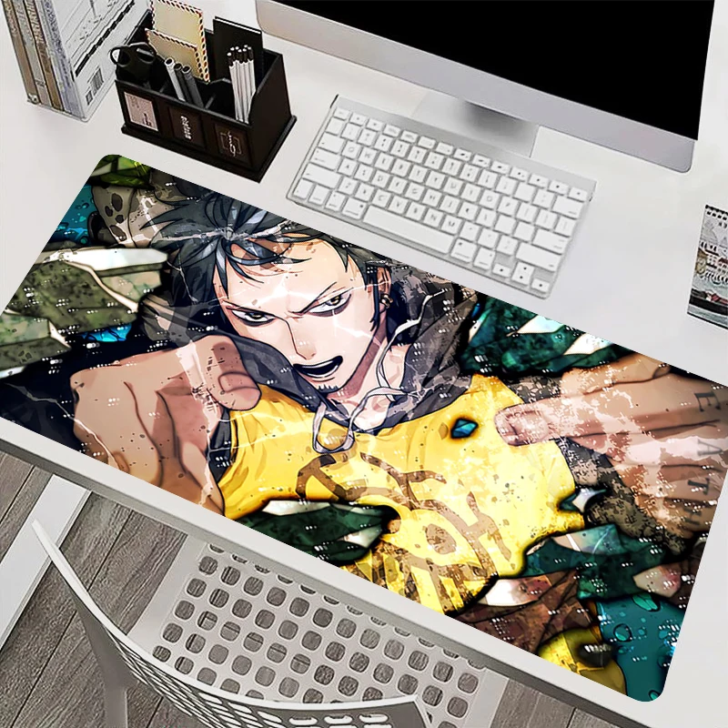 

Mousepad Laptop Office Cabinet Keyboard Pad PC Desk Mat Mouse Pad Non-slip Rubber One Piece Trafalgar D Water Law Extended Pad