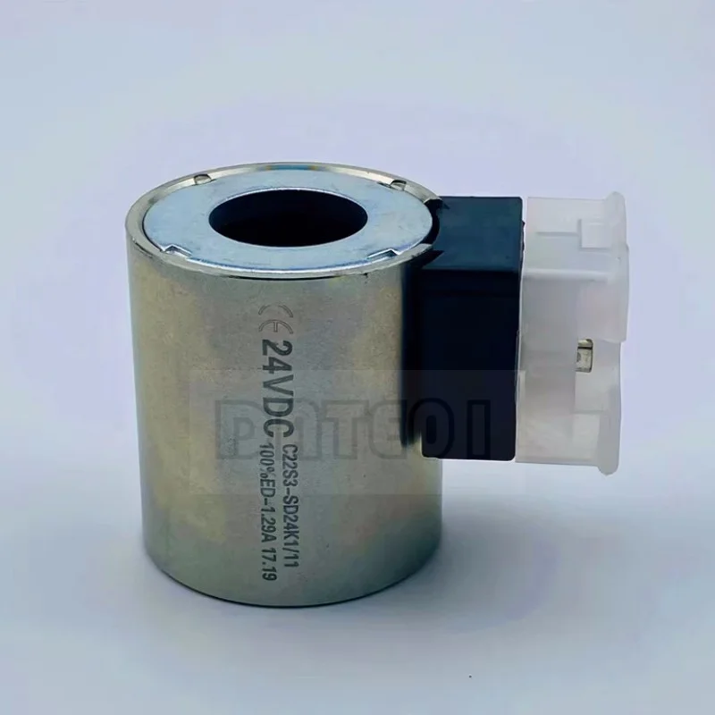 

Hydraulic Solenoid Valve Coil D1VW 004cnjw 9124v Inner Diameter 22mm Outer Diameter 45mm Length 50mm C22S3-SD24K1/12 1.29A