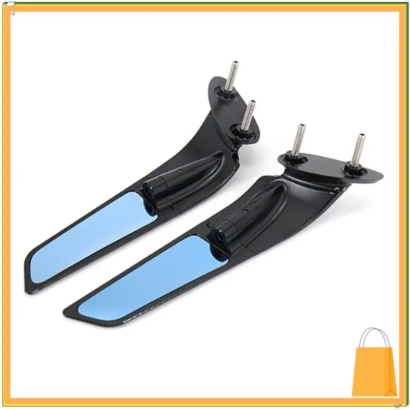 

Trending Motorcycle Rearview Mirrors Wind Wing Adjustable Rotating Side Mirrors For Honda CBR 1000RR