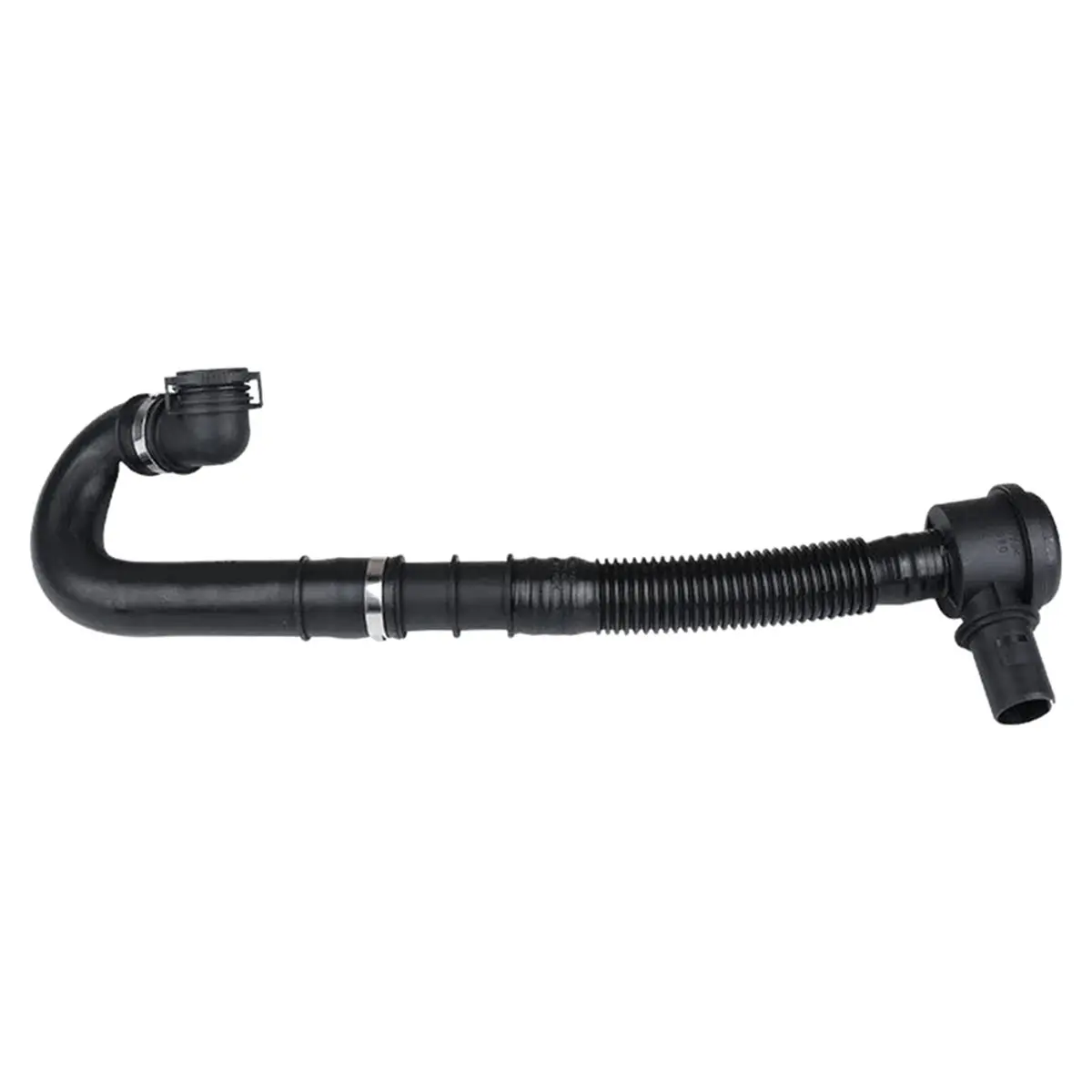 #59J Exhaust gas recirculation pipeline,Car Turbocharger Bypass Valve 13717594721 for BMW 7 F01 X6 (Black)