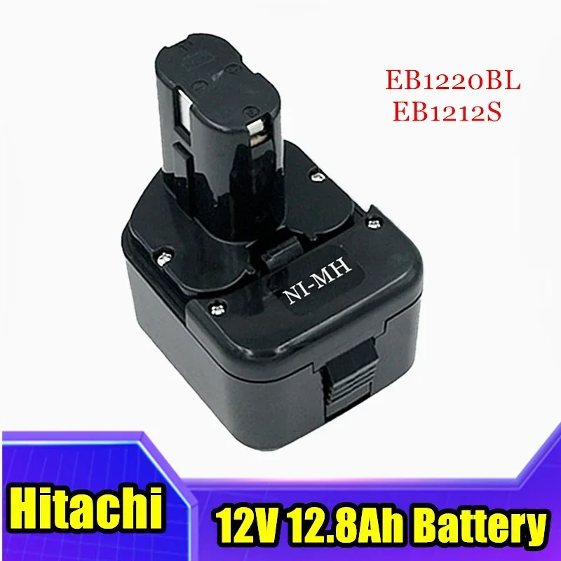 Batteria ricaricabile 12V 12.8Ah per Hitachi 12V EB1220BL EB1212S WR12DMR FWH 12DC2 FWH 12DC3 Ni-mh