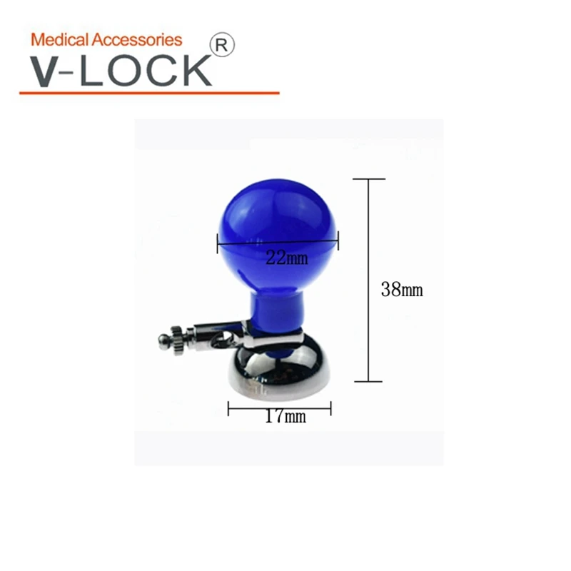 V-LOCK Child Agcl-plated EKG Multi-function Suction Electrodes,3.0&4.0&snap&clip purpose,metal part OD=17mm,ball OD=22mm