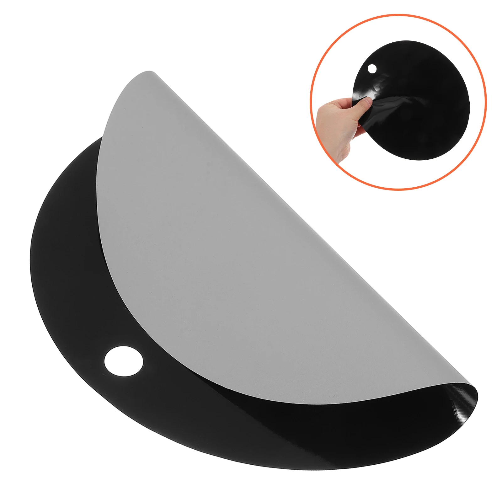 

Induction Cooktop Protector Mat Silicone Heat Resistant Nonstick Round Kitchen Mat For Electromagnetic Stove Easy Clean