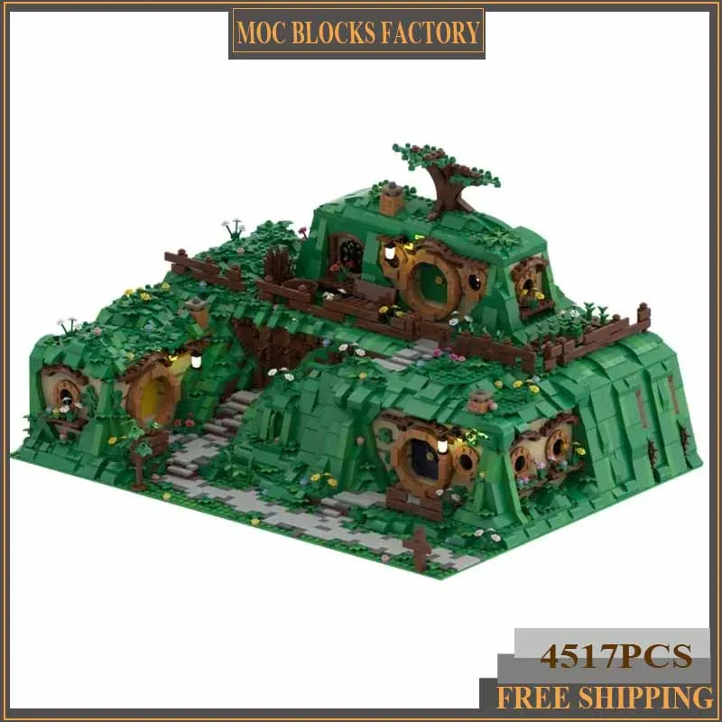 Rings Movie Model Moc Building Bricks UCS Dwarf Beauty Base Technology Modular Blocks Gifts Christmas Toys DIY Sets Assembly