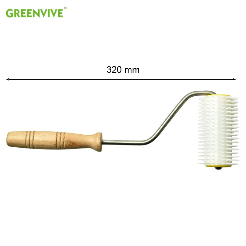 Honey Extractor Uncapping Needle Roller Beekeeping Comb Tools Kit Plastic Beehive Bee Honey Extracting Roller Beekeeping Tools