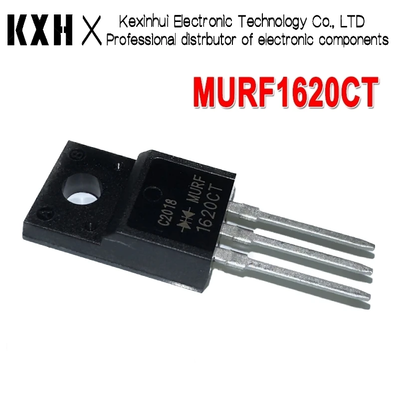 10PCS/LOT MURF1620CT MURF1620 1620CT TO-220F Diode