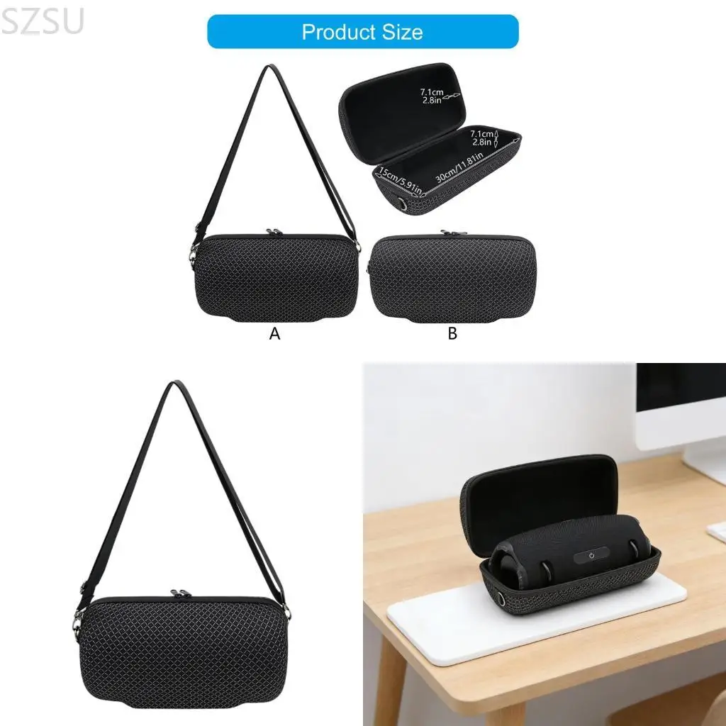 

Дорожная сумка SZSU для беспроводного напольного динамика, устойчивая к царапинам, легко носить с собой