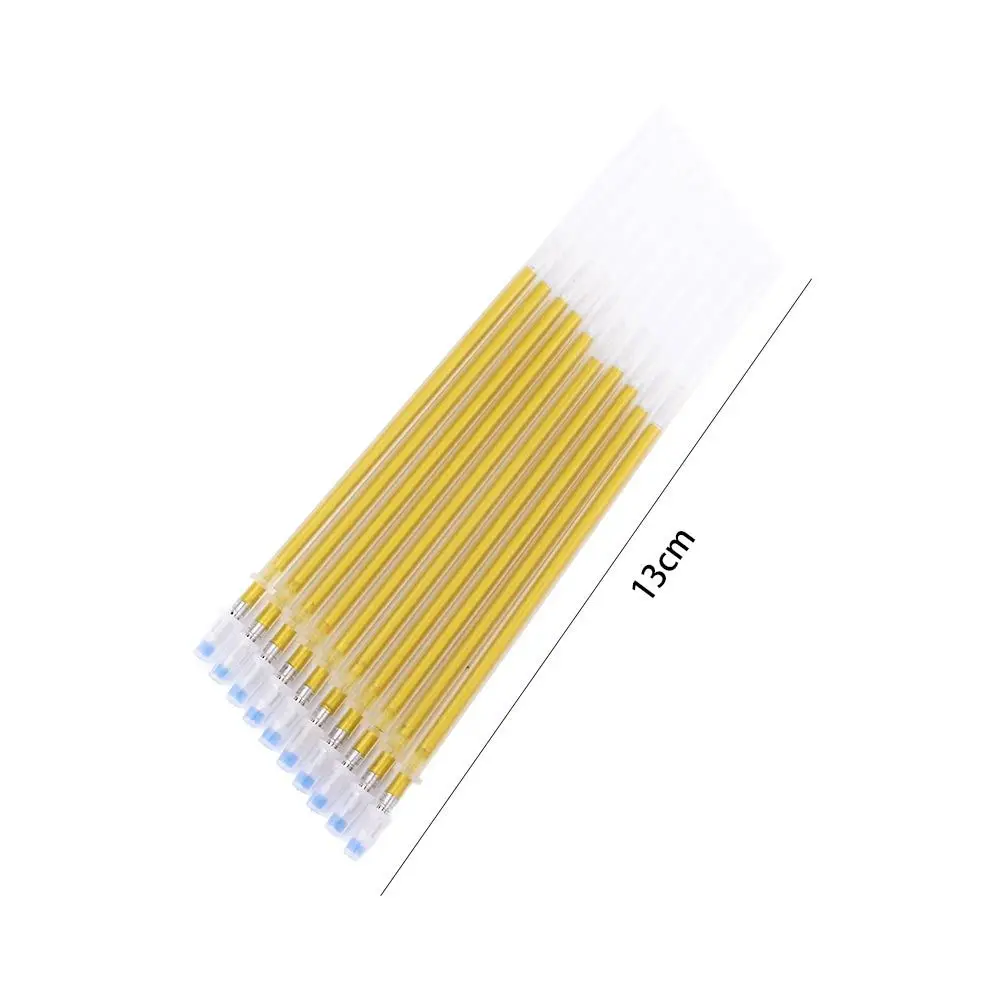 20Pcs High quality Stationery School 0.7mm White Inks Gel Ink Pen Signature Rods DIY Scrapbooking Tool Gel Pen Refills
