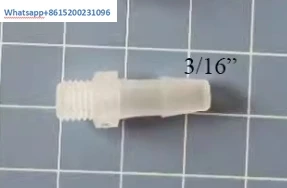 

Винтовой шланг, 50 шт., соединительная пластиковая наружная резьба, прямая сквозь 1/8BSPT 1/4NPT 10-32UNF, наружная резьба