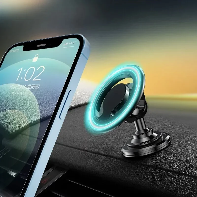 Magnetischer Autotelefonhalter, Ständer, Magnet, Autohalterung, unterstützt GPS-Mobilhalterung im Auto für Macsafe iPhone 15 14 13 12 Samsung Xiaomi – Detail 17