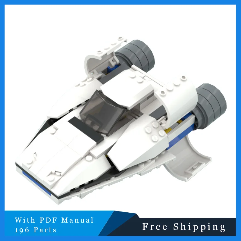 

196 PCS Star Battle Series Model Building Bricks Space Combat Spacecraft Modular Technology Gifts Holiday Assemble Children Toys