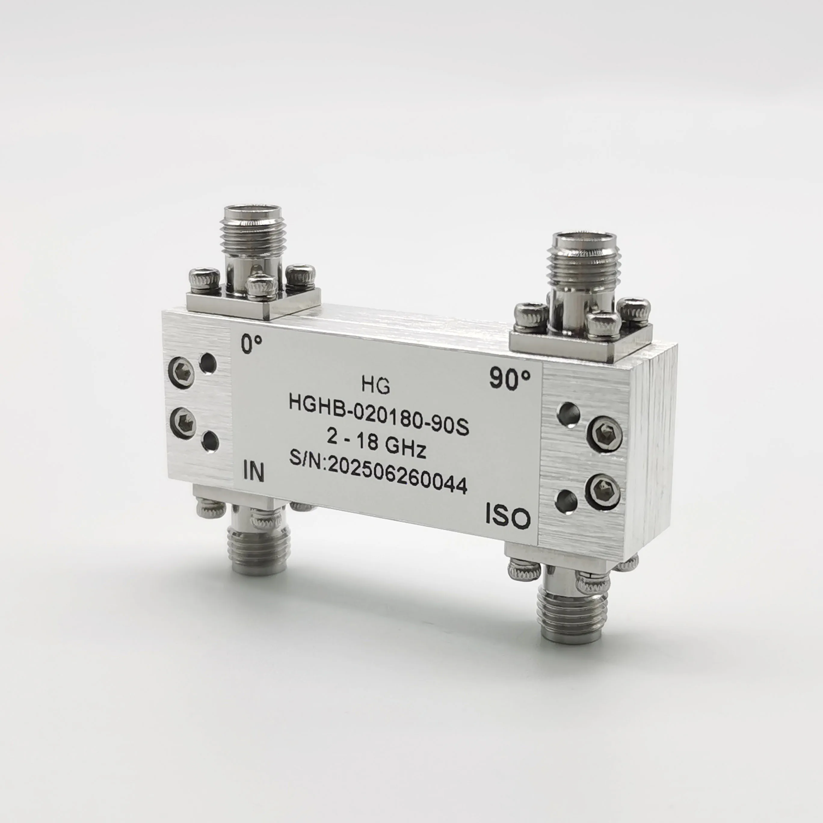 2-18GHz 50W SMA KU Band RF Microwave 90 Degree Bridge 3dB Coupler