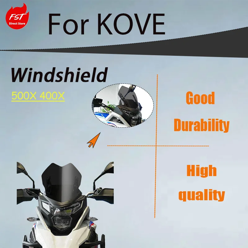 

Modified Racing Windshield Wind Screen Fit Kove 400X 500X 525X