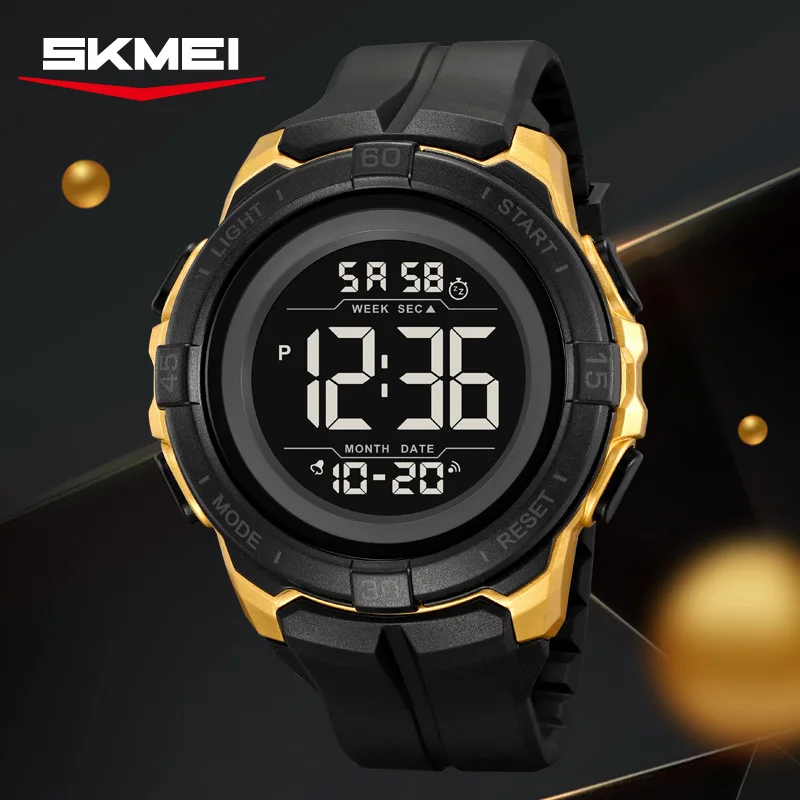 SKMEI 2565 Electric Watch Multifunctional waterproof Watches Alarm Clock Electronics Sports Band Wristwatch for Boys and Girls