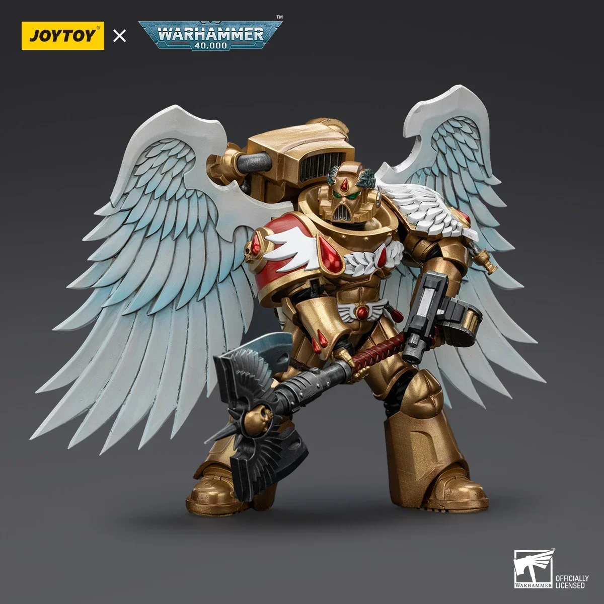 IN MAGAZZINO] JOYTOY Warhammer 40K 1/18 Action Figure Blood Angels Anime Modello Guardia Regalo Comune Mobile Figurine Collezione Modello Giocattolo