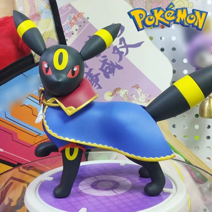 

Подлинные аниме-фигурки покемонов, серия Grand Assembly, периферийные устройства Espeon Gengar Pikachu, украшение для рабочего стола, 17 см, модель игрушки, подарки