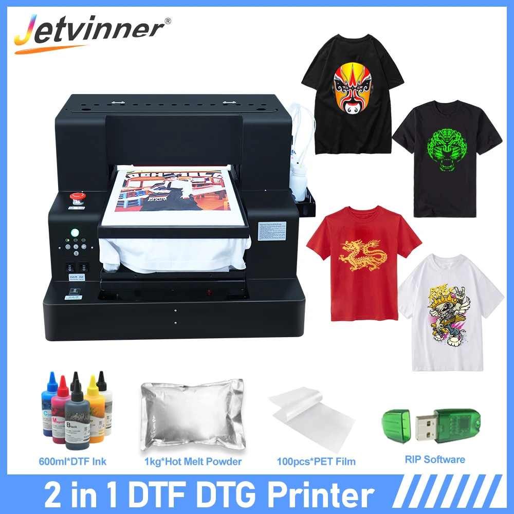 Impresora DTG A3 DTF para impresora Epson L805, máquina de impresión de transferencia térmica para camisetas doradas, zapatos, gorras y Jeans