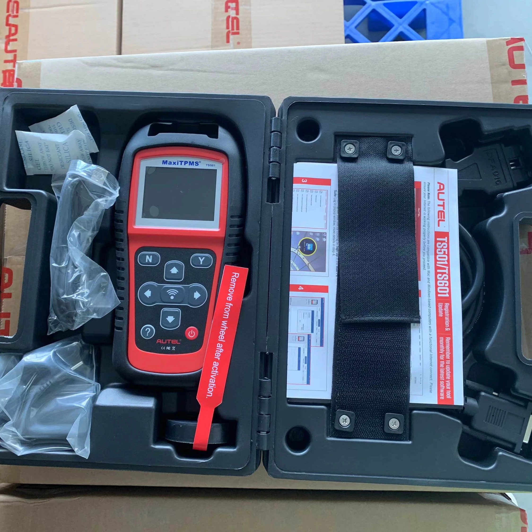 Autel programming 315 433mhz universal programmable TPMS sensor maxitpms ts501 OBD tpms tool programmer