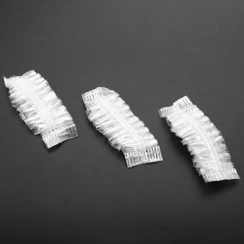 100Pcs Disposable Bath Shower/Dyeing Hair Ear Guard, Waterproof Ear Protector Cover Caps For Salon/Home Use