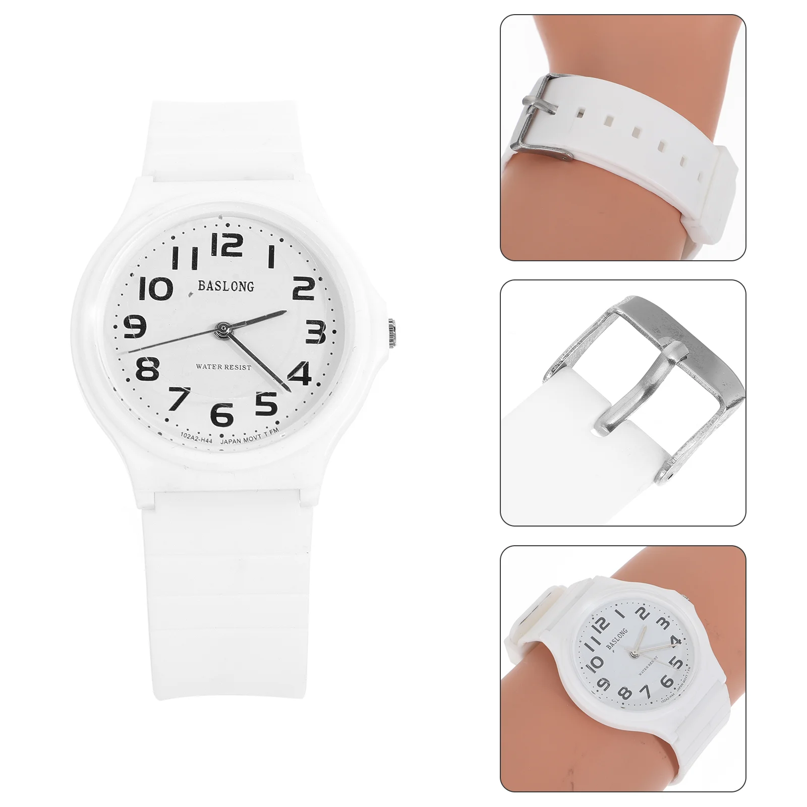 Student quartz horloge dameshorloges waterdicht kinderen abs pu meisjes pols kind kinderen